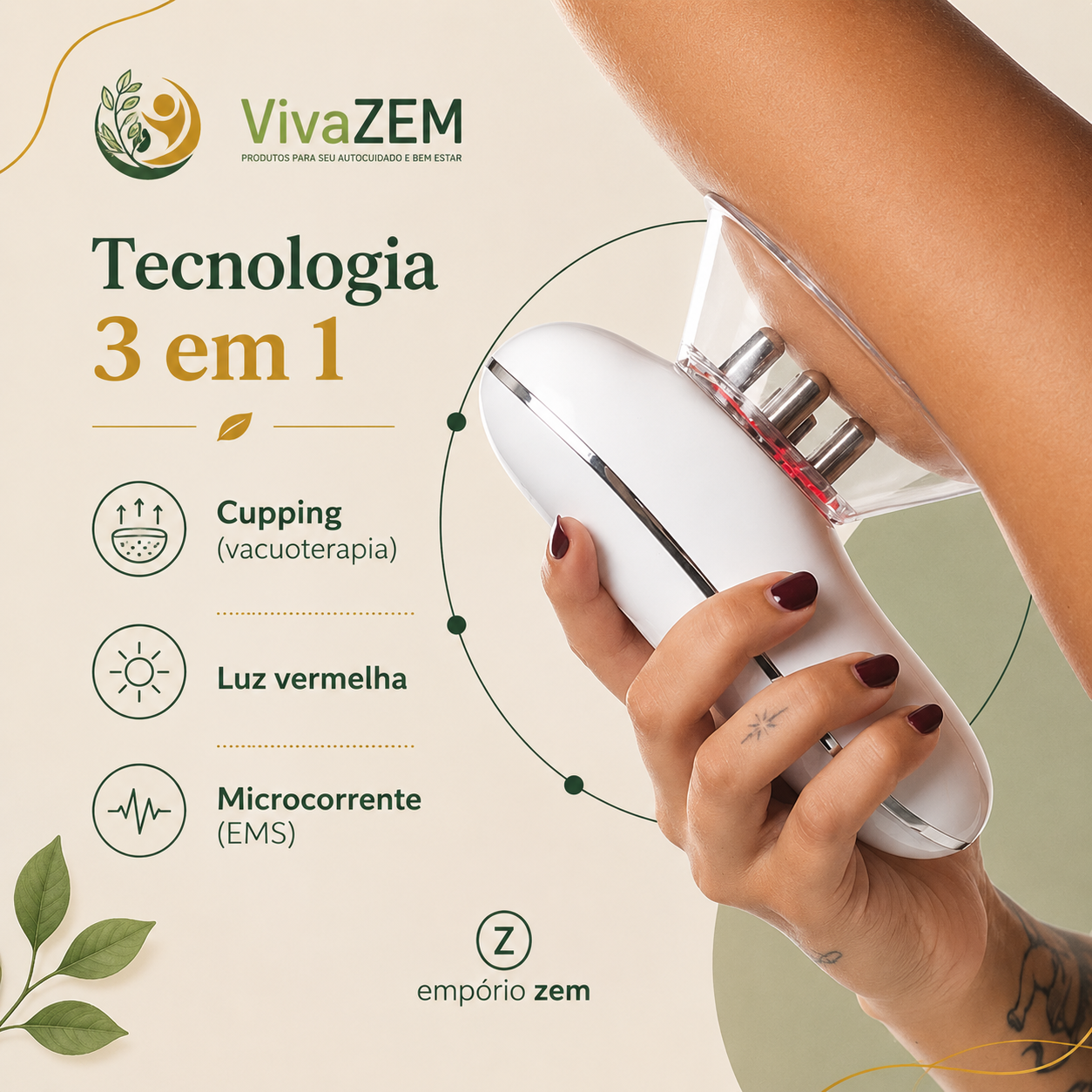 SculpLift - Dispositivo 3 em 1 para Flacidez Localizada — imagem 3