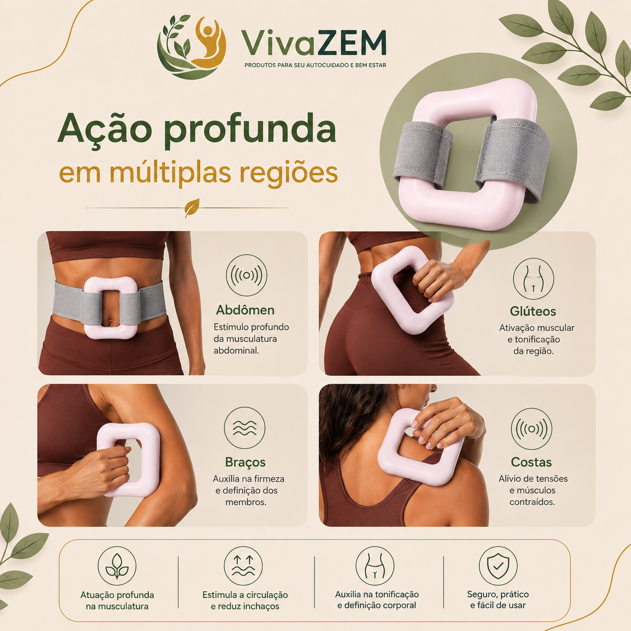 SlimShape - Anel Massageador — imagem 2